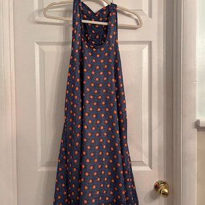 Rachel Kate Dress, Blue with Polka Dots, Size: M